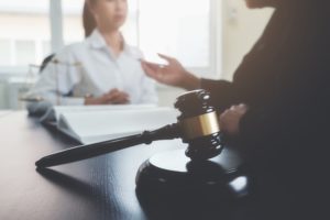 A client speaks to a New Jersey Prositution Defense lawyer.