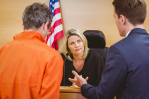 A man convicted of child molstation is in court.