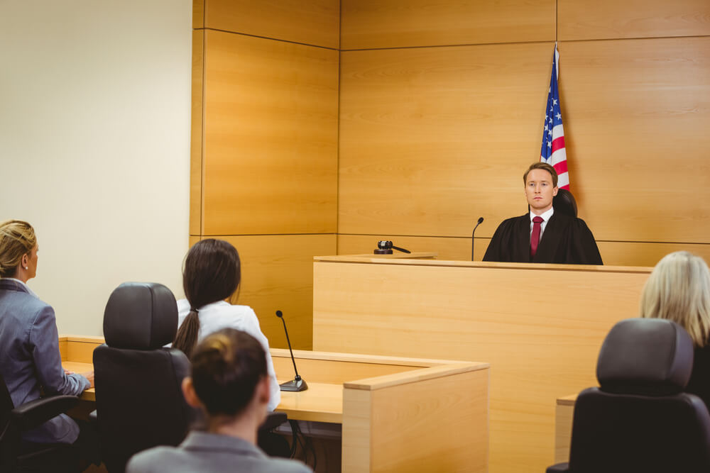 A judge speaking to a juvenile court in New Jersey.